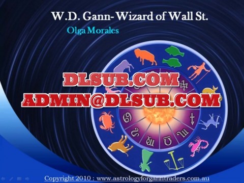 Product image of Olga Morales Astrology for Gann Traders WD Gann Wizard of Wall Street online course