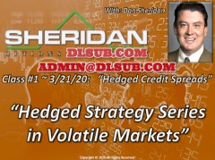 Dan Sheridan - Hedged Strategy Series in Volatile Markets