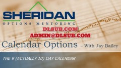 Dan Sheridan - 9 Day Calendar Deep Dive with Jay