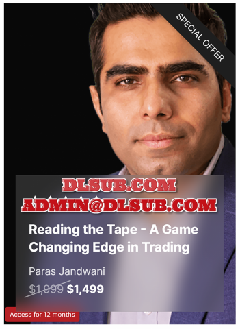 Trading Terminal Academy Paras Jandwani Reading the Tape