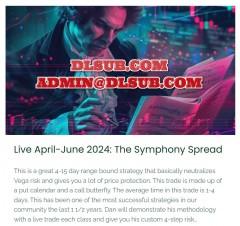 Dan Sheridan The Symphony Spread Live April June 2024