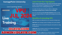 VantagePoint University Live Coaching Series