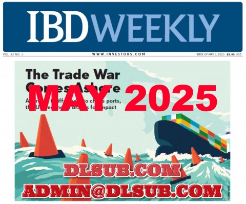 Professional cover image of Investors Business Daily Digital Edition - eIBD Weekly May 2025 online trading course - investor insights