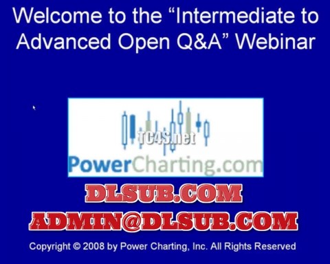 Branded promotional graphic of Power Charting Intermediate to Advanced Intensive Q and A Video digital course package