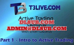 Digital marketing product box photo of T3 Live Active Trader Course training program