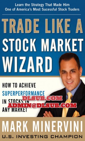 Book image of Mark Minervini ™ Like a Stock Market Wizard Book online course package - trading course book cover e-learning booster