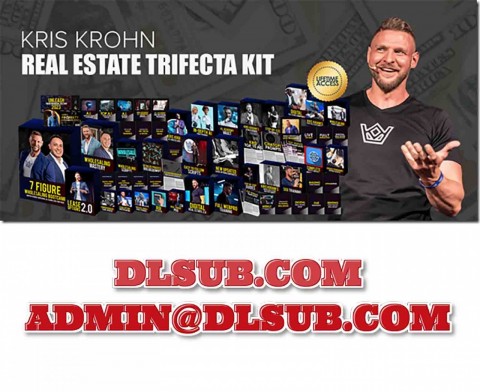 Kris Krohn – Real Estate Trifecta branded promotional cover for online education