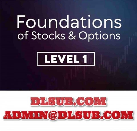 Product image of TradeSmart University Foundations of Stocks and Options Level 1 online course package