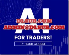 Marketing package image and Logo for TradingMarkets AI For Traders digital course program