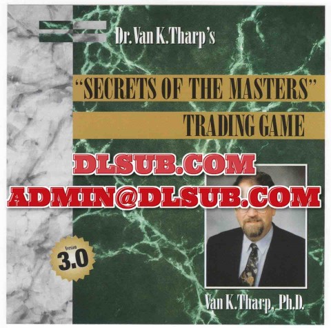 Product box image of Van Tharp – Secrets of the Masters Trading Game CD online course package